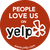 Yelp Logo on Little Hands website